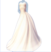 Basic Sweetheart Strapless Gown