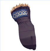 Guantes de nieve negros