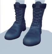 Botas aventureras azules