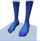 Calcetines azules