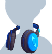Auriculares azules