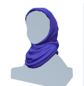 Pañuelo azul