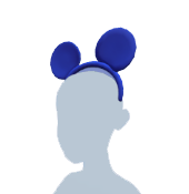 Diadema Mickey Ears azul