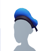 Gorra azul de marinero