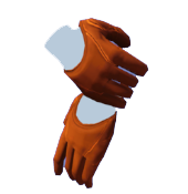 Guantes marrones de león rebelde