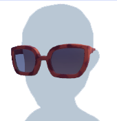 Gafas de sol marrones