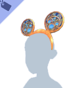 Diadema deslumbrante con orejas de Mickey Mouse