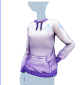 Sudadera con capucha Elemental Purple