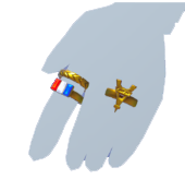 Anillos Cocorico de Oro