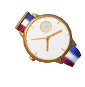 Reloj francés de oro