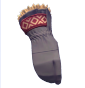 Guantes de nieve grises