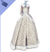 Gray Winter Gala Gown