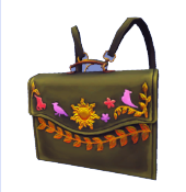 Cartera de artista verde