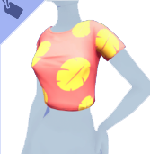 Crop Top Hojas de Isla