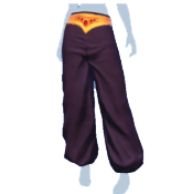 Calça Vizier com joias