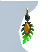 Pendientes Lush Green