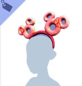 Diadema Mickey Mouse Strawberry Donut