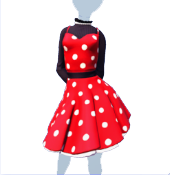 Vestido de fiesta de Minnie