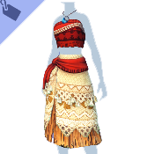 Moana Costume