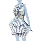 Newspaper Dress