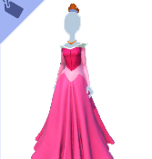 Pink Aurora Costume Dress