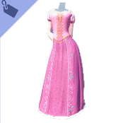 Vestido Disfraz Rapunzel