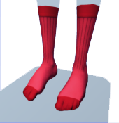 Calcetines rojos