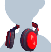 Auriculares rojos