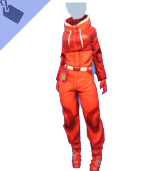 Red Panda Ski Suit