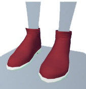 Botas Slip-On rojas