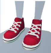 Zapatillas rojas