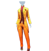 Traje de baile Royal Gold