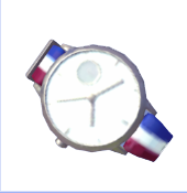 Reloj francés de plata