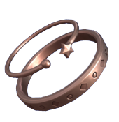 Pulseras sencillas de cobre