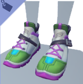 Sapatos espaciais