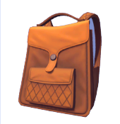 Cartera marrón de confianza