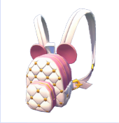 Mochila Minnie blanca y rosa