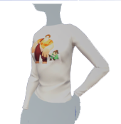 Camiseta blanca BFF