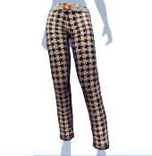 Pantalones de cocinero a cuadros blancos