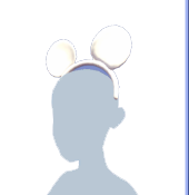 White Mickey Ears