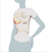 Jersey blanco con bolsillo de Mickey Mouse