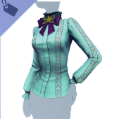 Wintery Fancy Shirt and Bow