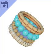 Wooden Bead Bracelet