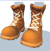 Botas de combate amarillas