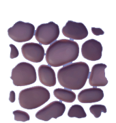 Alpine Kopfsteinpflasterstraße