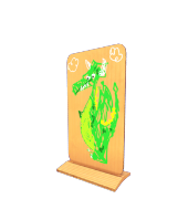 Pappe Drachen Panel