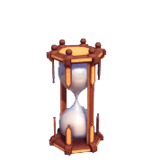 Riesige Sanduhr