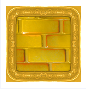 Golden Brick Road with Border