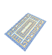 Griechischer Mosaikteppich