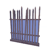 Metal Spike Fence